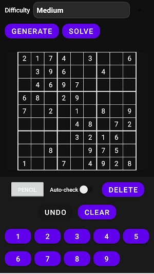 Sudoku Generator Screenshot 0