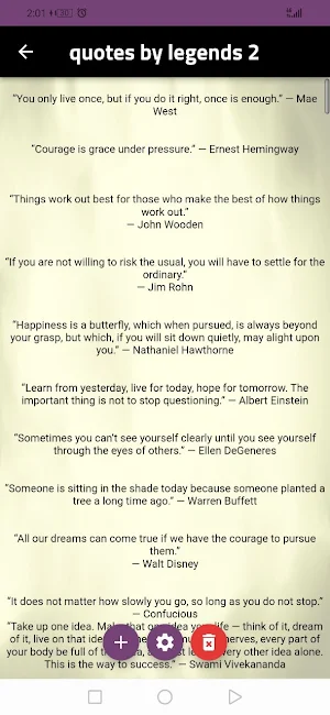 quotes by legends (+10000) Screenshot 3
