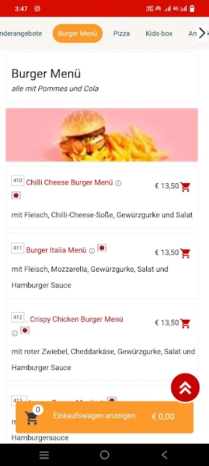 Happy Pizza Service Buchholz Screenshot 2
