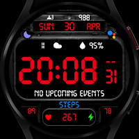 Digital V2 Watch Face Wear OS