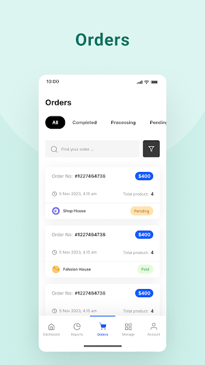 FlyCommerce Vendor Screenshot 3