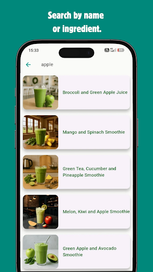 Healthy Smoothies Screenshot 1