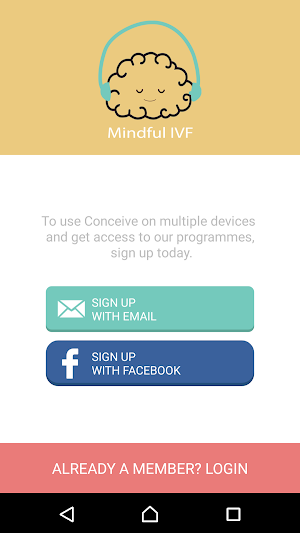Mindful IVF Screenshot 1