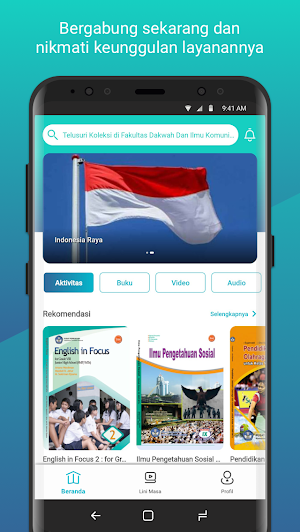 FDIKOM UIN Jakarta Library Screenshot 1