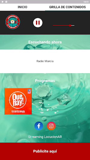 Radio Marcia Screenshot 1