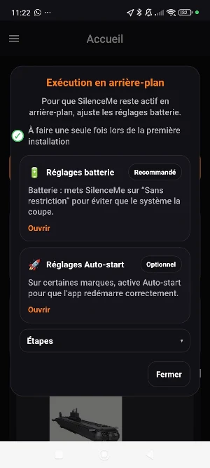SilenceMe Automatize silence Screenshot 3
