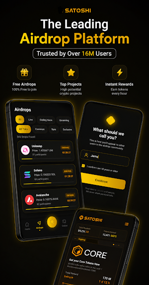Airdrop: Wallet of Satoshi Screenshot 3
