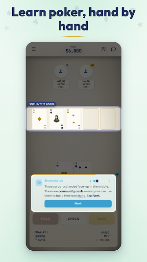 Cardamoo: Hold'em Poker Screenshot 3