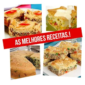 Torta de liquidificador salgada fáceis Screenshot 1