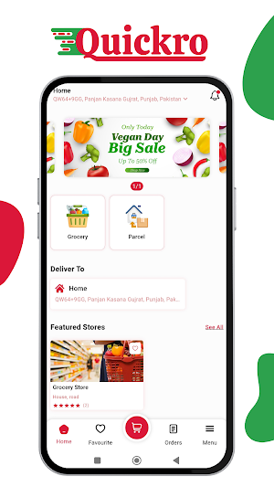 Quickro – Fast Delivery Screenshot 0