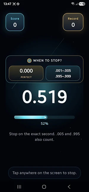 ZeroPoint: 0.000 Refleks Oyunu Screenshot 2