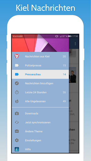 Kiel Zeitungen Screenshot 0