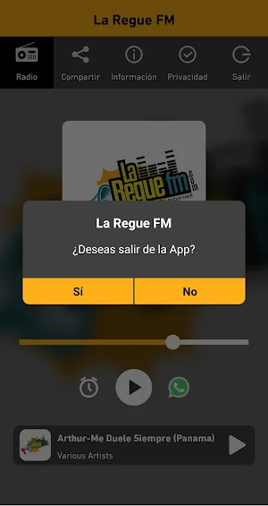 La Regue FM Screenshot 2