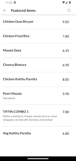 Chennai Dosa Cardiff Screenshot 3