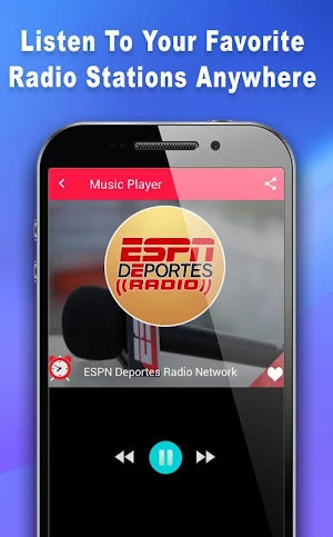 Deportes Radio - Radio Deporte Screenshot 1