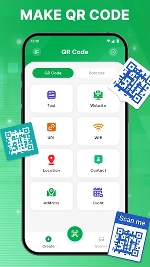 QR Reader - Barcode Generator Screenshot 2
