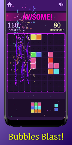 Bubble Block Blast Puzzle Screenshot 2