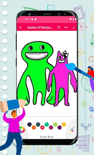 Garden of Banban Coloring Book Screenshot 0