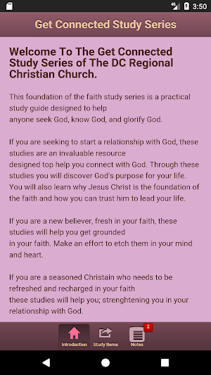 Get Connected Study Series Screenshot 0