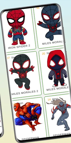 How to draw SpiderMun Screenshot 2