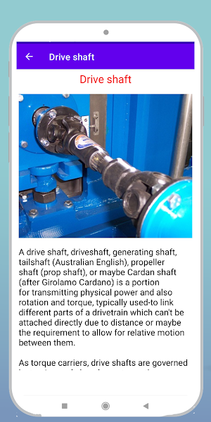 Mechanical Parts Screenshot 1