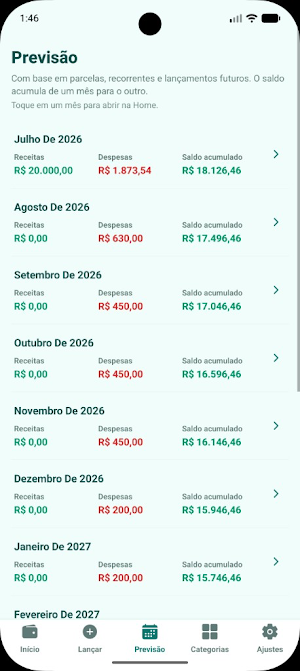 SpendMonth Screenshot 2