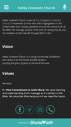 Valley Covenant Church Screenshot 3