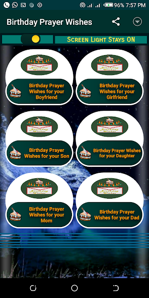 Birthday Prayer Wishes Screenshot 3