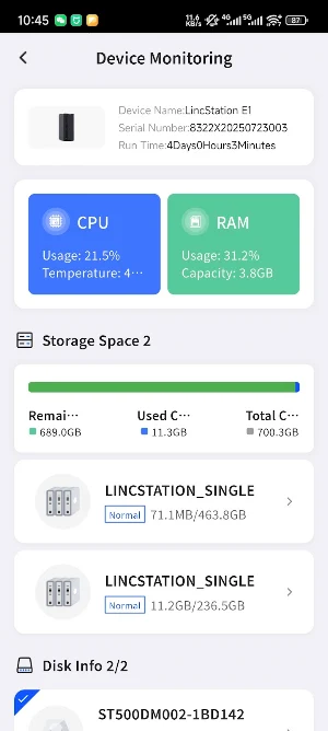 LincStation Screenshot 3