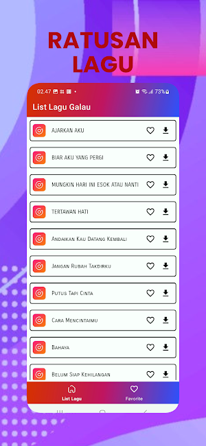 Lagu Galau Terbaru X 2023 Screenshot 2