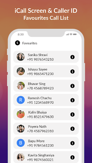iCall Screen & Caller ID Screenshot 3