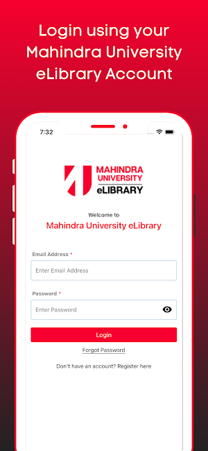 Mahindra University eLibrary Screenshot 0