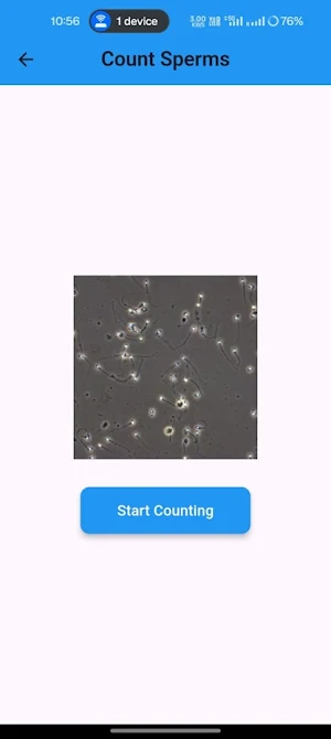 SPERMCHECK Screenshot 2