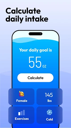 Water Tracker: Water Reminder Screenshot 2