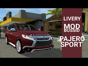 Mod Bussid Pajero Sport Dakar Screenshot 2