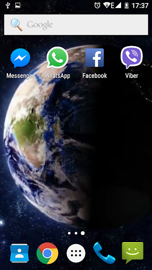 Space HD Video Wallpaper Screenshot 1