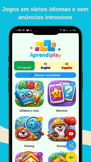 AprendiPlay - Jogos Educativos Screenshot 0