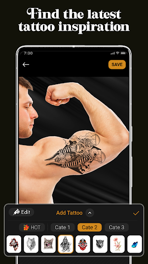 Tattoo Maker - Tattoo Design Screenshot 1
