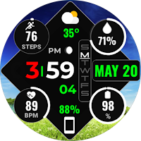 Color and Shape WearOS NTV575