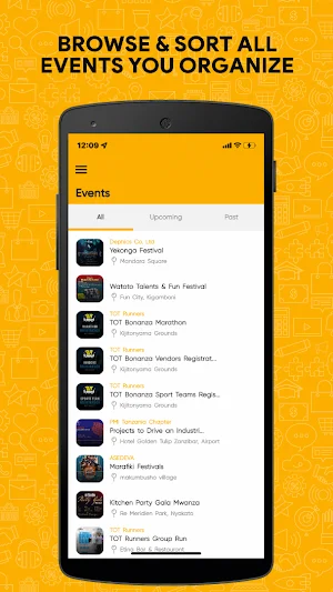 Tukiio Organizer Screenshot 0