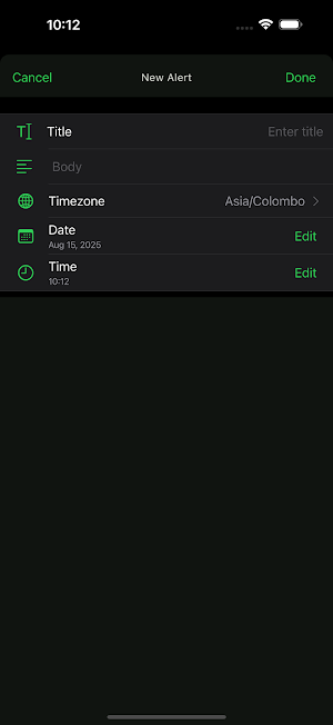 WorldTIME: World Clock & Alert Screenshot 3