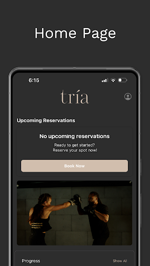 Tría Fitness Screenshot 1