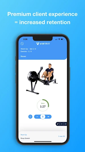 Virtfit - Fitness App Screenshot 2
