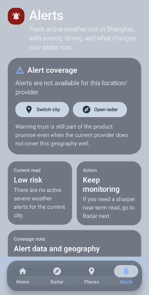 Weather Briefing Screenshot 2