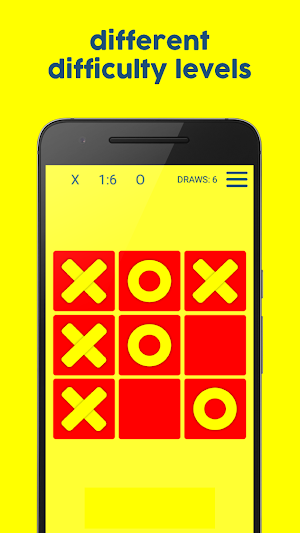 Tic Tac Toe Colors for 2 players Screenshot 1