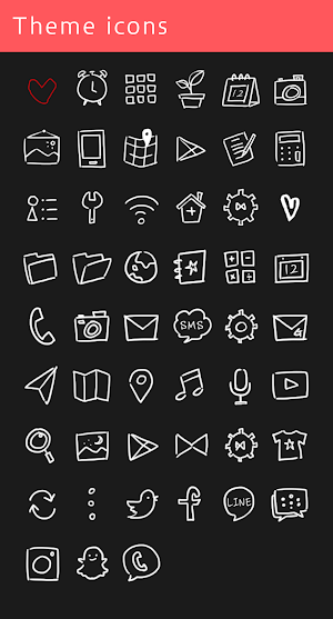 Paris Pattern Theme +HOME Screenshot 3