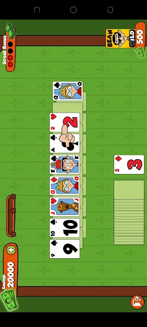 MR BEAN SOLITAIRE ADVENCHER Screenshot 2