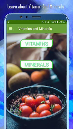 Vitamins and Minerals Screenshot 0