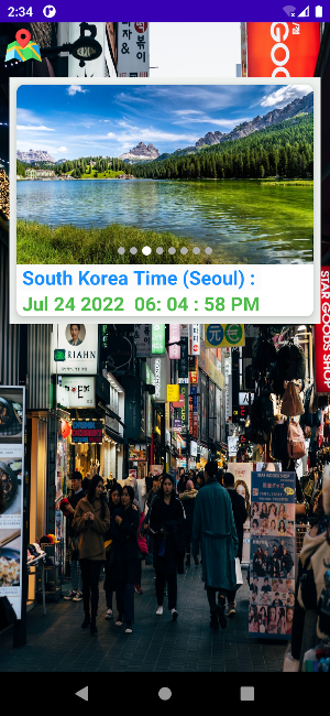South Korea Clock(Seoul) Screenshot 3