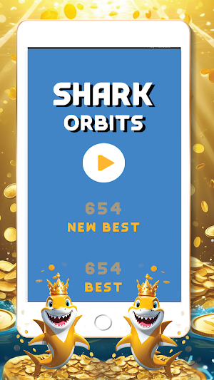 Shark Orbits Game Screenshot 2
